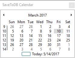 Календарь, вызываемый по двойному клику в Microsoft Excel